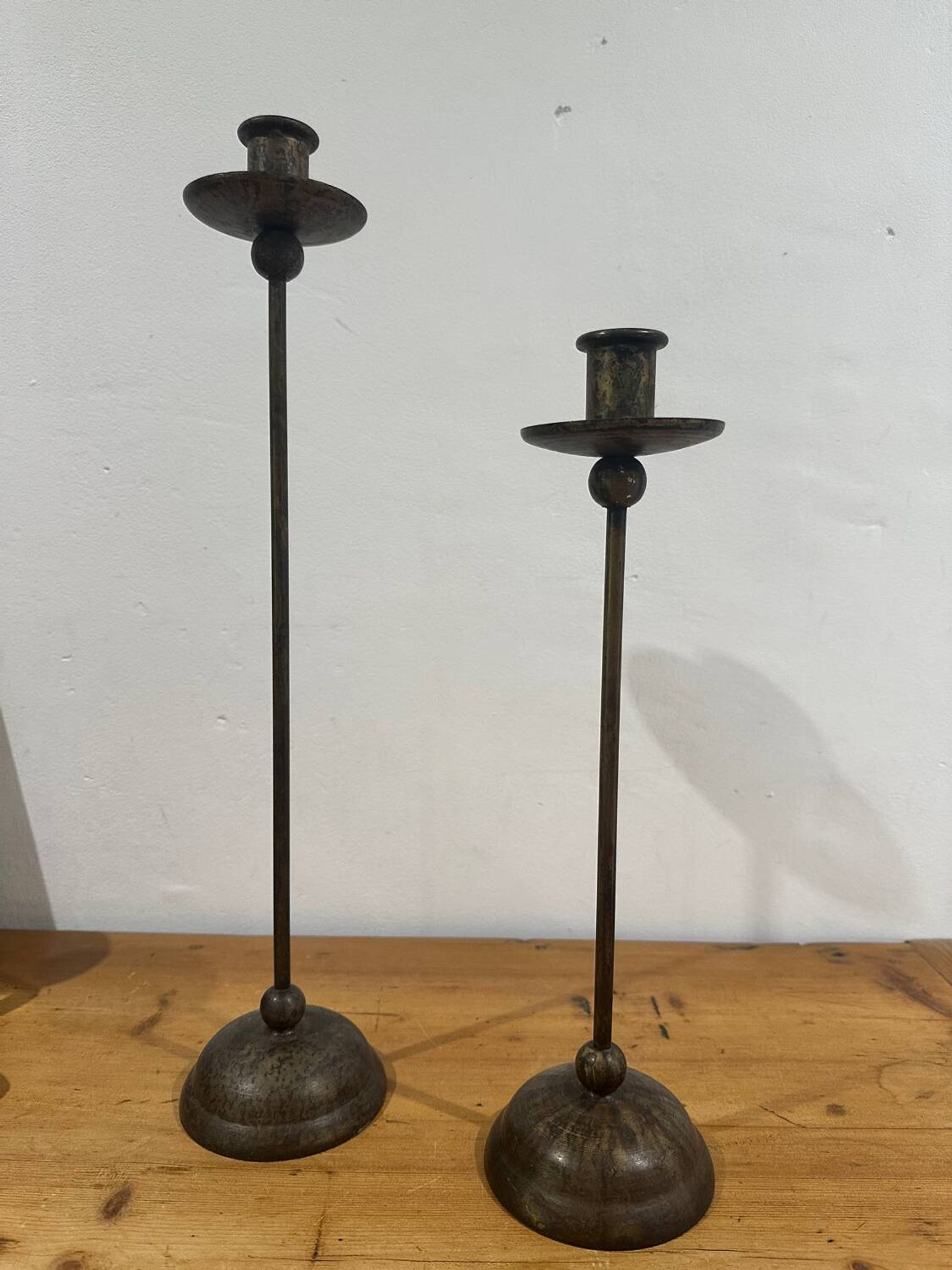 Lot bougeoirs chandelier