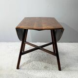Ercol 1950’s ‘Old Colonial 377”  blue label drop leaf table