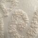 Duo of berber beige cushions