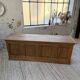 Comptoir de commerce 1950 bois pin 211cm