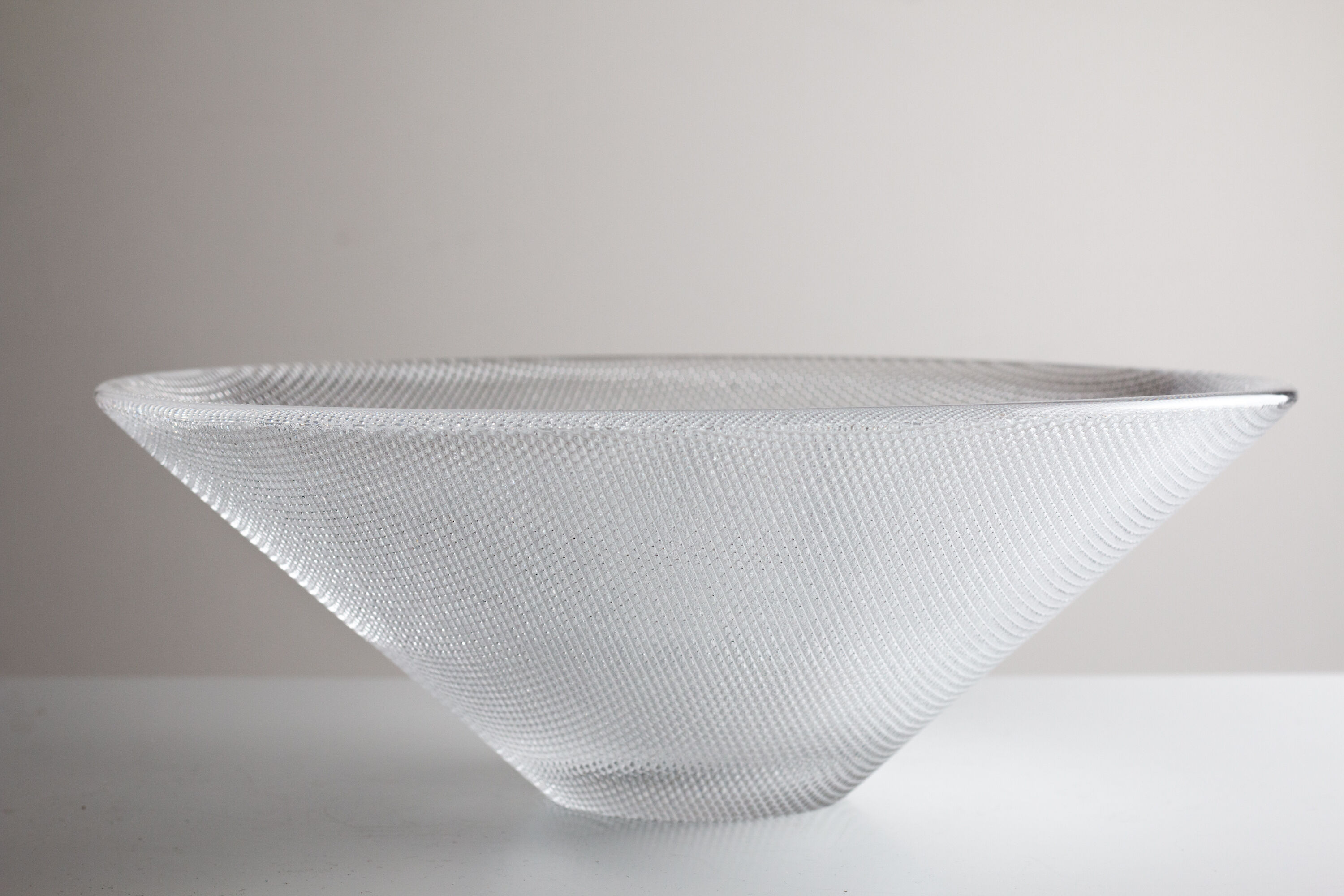 Göran Wärff for Kosta Boda - large design glass bowl