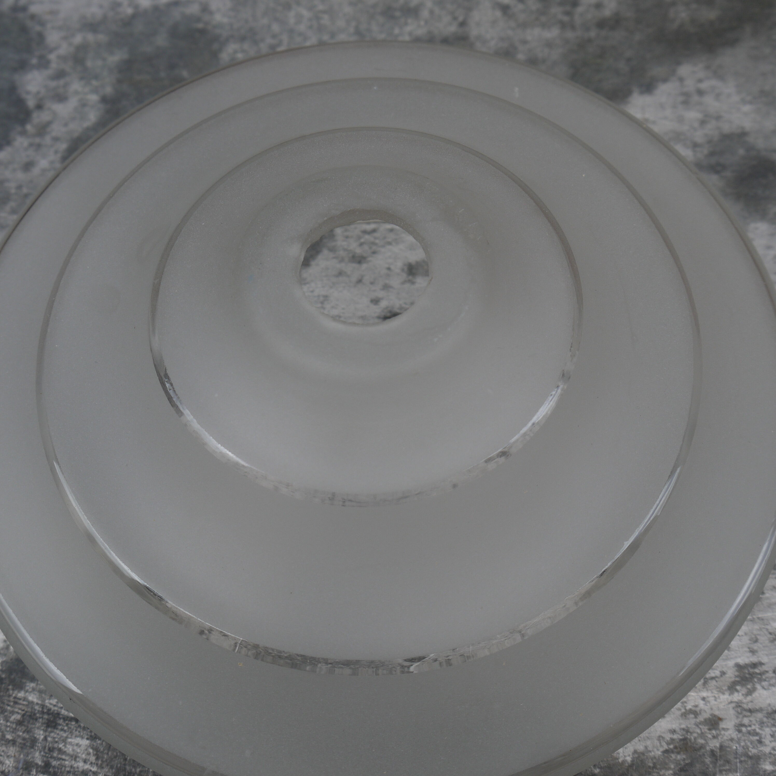 Polished glass suspension