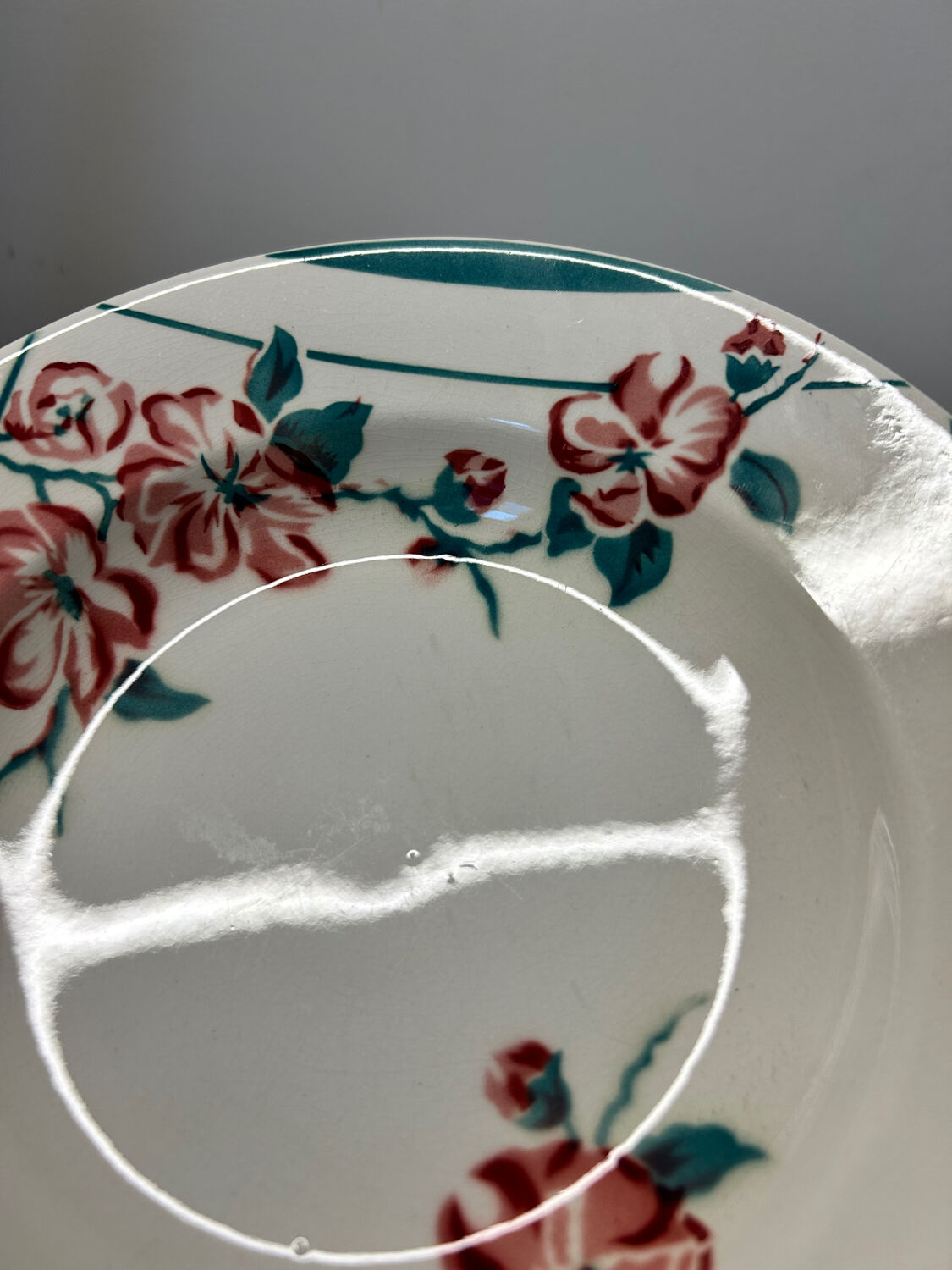 Set of 8 Digoin and Sarreguemines plates
