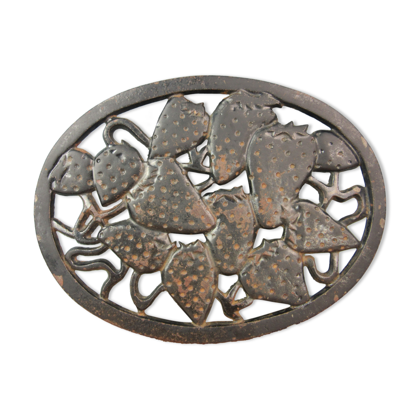 Strawberry underside