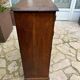 Buffet bas en bois sculpté