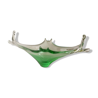 Gondole en verre de Murano vert - Sommerso