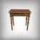 Small walnut desk table, Louis-Philippe style – 19th century