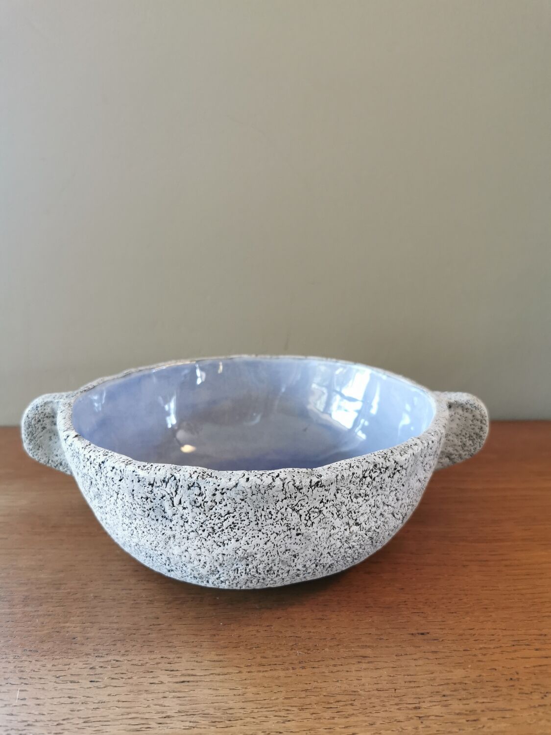 Vintage ceramic artisan bowl