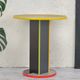 Handmade table made from recycled materials. Neoplasticism-style table.