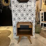 Tilda Scandinavian wooden bedside table