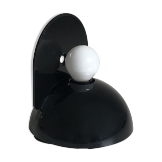 Claudio Dini's black Buco applicator edited by Artemide, 1974