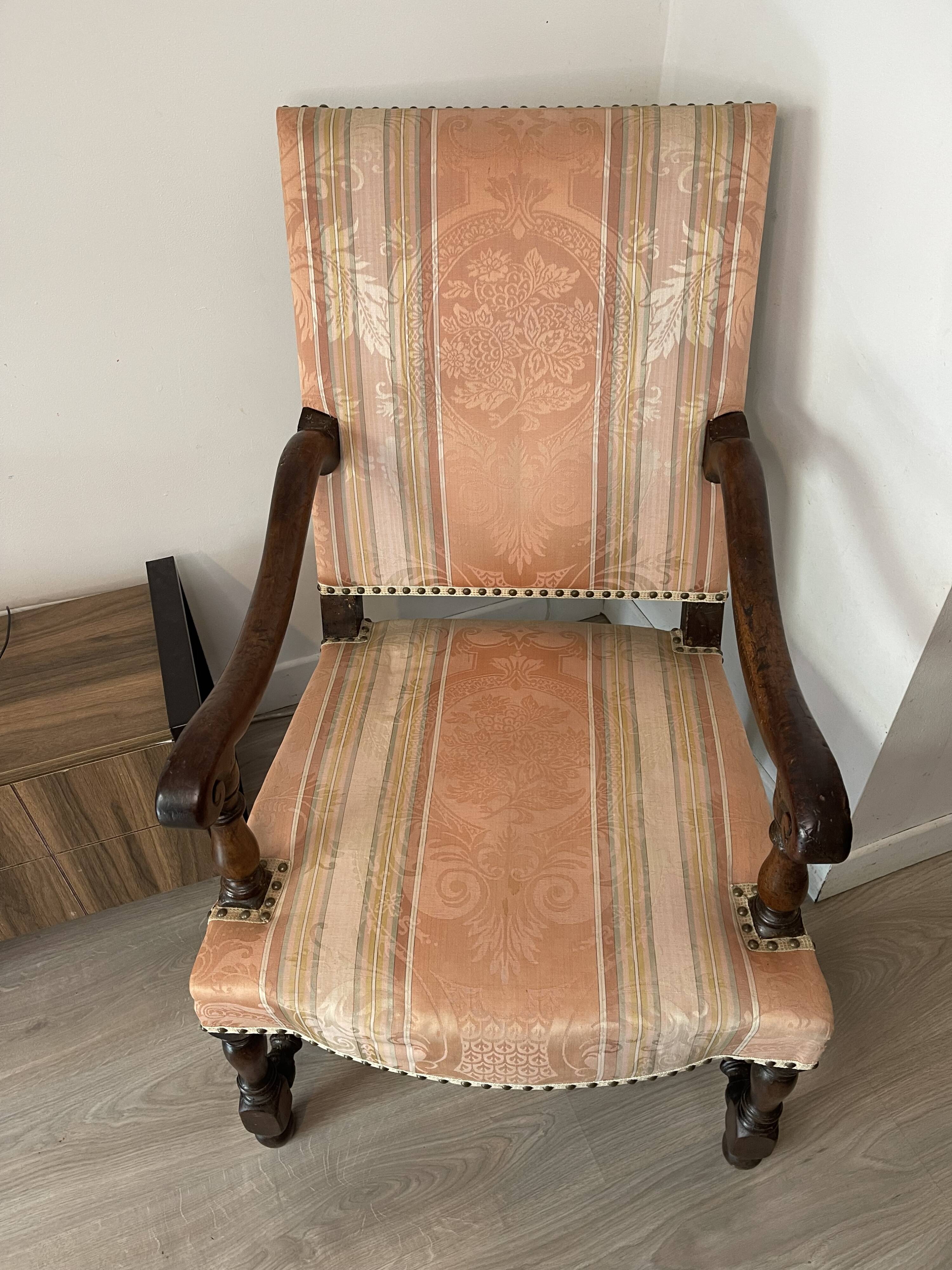 Louis XIII Style Armchair