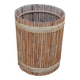 vintage rattan planter from the 50s