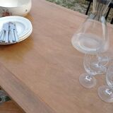 Oak farmhouse table