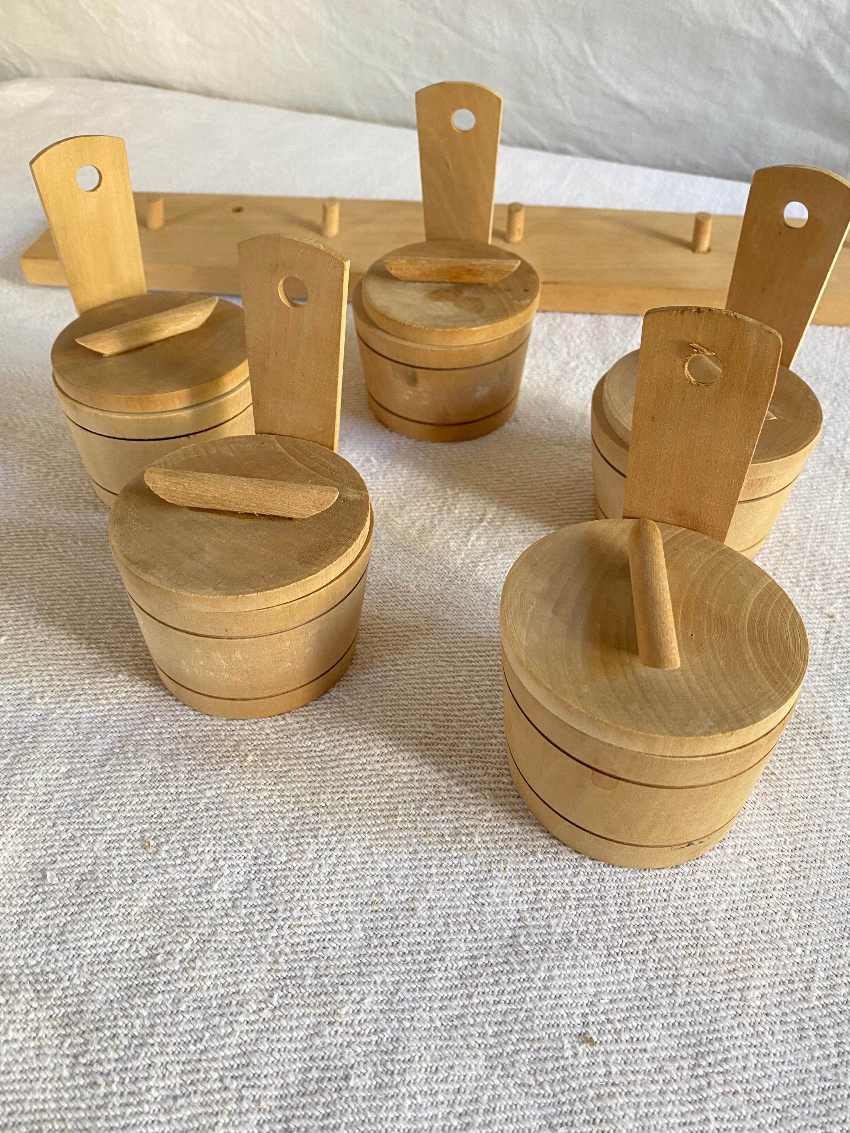 Scandinavian wall spice door