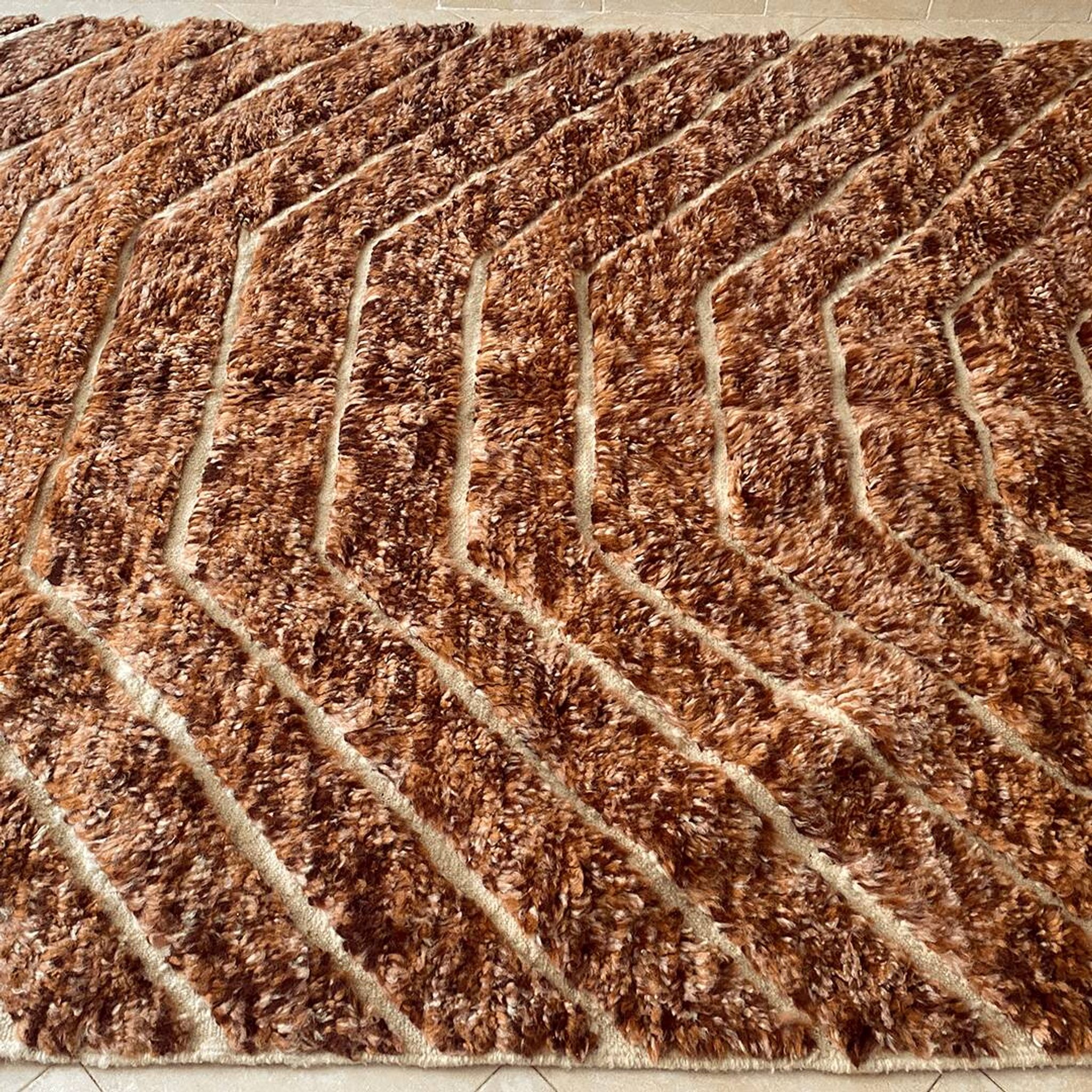 Berber rug Beni Ouarain 3*2 m tiger