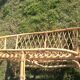 Bamboo and rattan living set