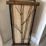 Lampadaire bambou vintage