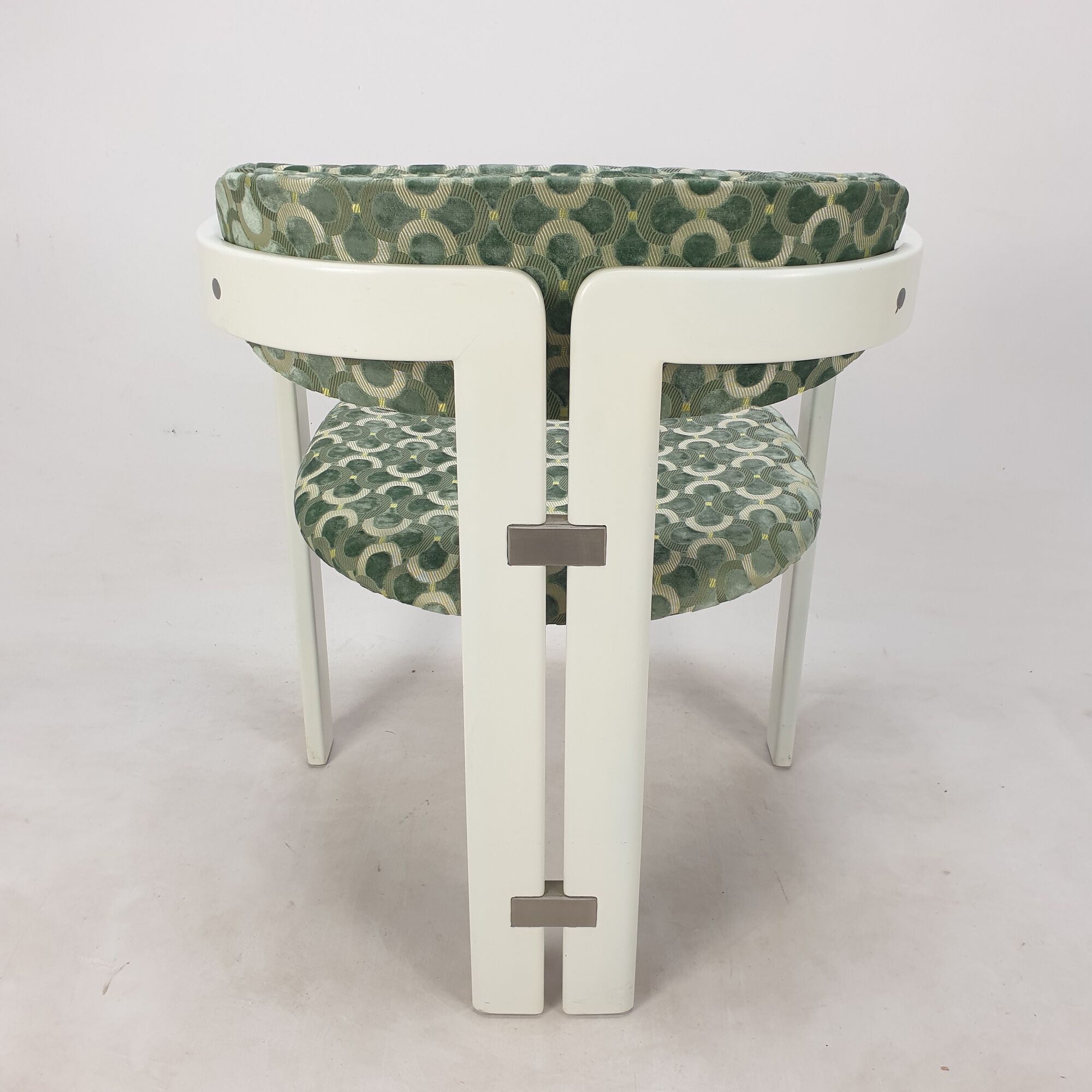 Augusto Savini for Pozzi Set of Four 'Pamplona' Chairs, Italy 1970's