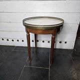 Table bouillotte style Louis XVI en acajou