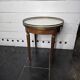 Table bouillotte style Louis XVI en acajou