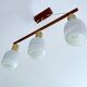 Mid Century Danish Teak Pendant  Light