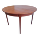 Vintage round teak table from the 60s