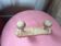 Wooden coat rack