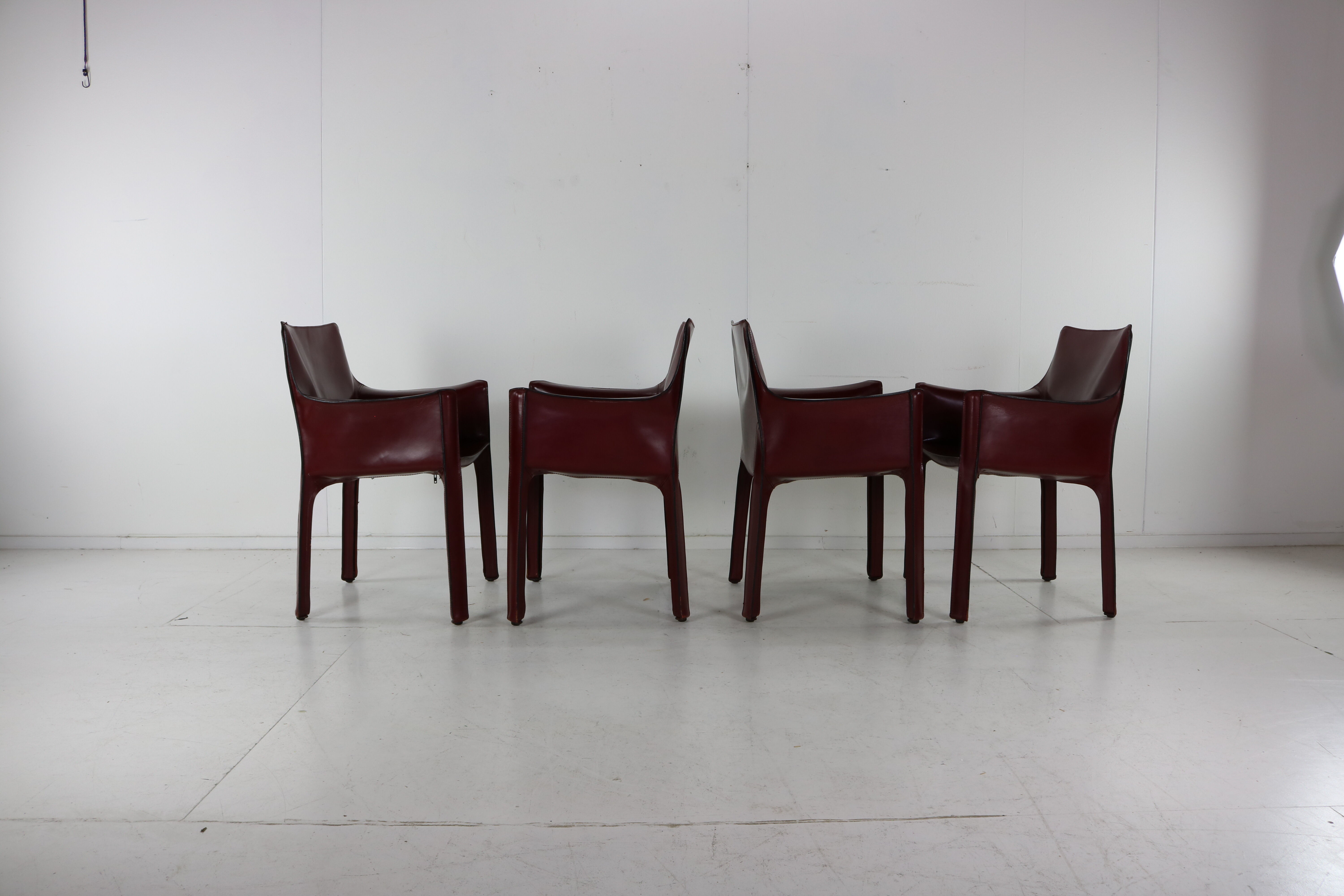 413 Chairs by Mario Bellini for Cassina Italy