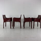 413 Chairs by Mario Bellini for Cassina Italy