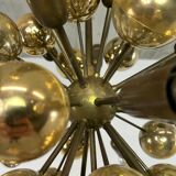 Atomic Suspension in Brass German Mid-Century by Dorothee Becker