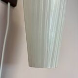 Vintage wall lamp glass danish design