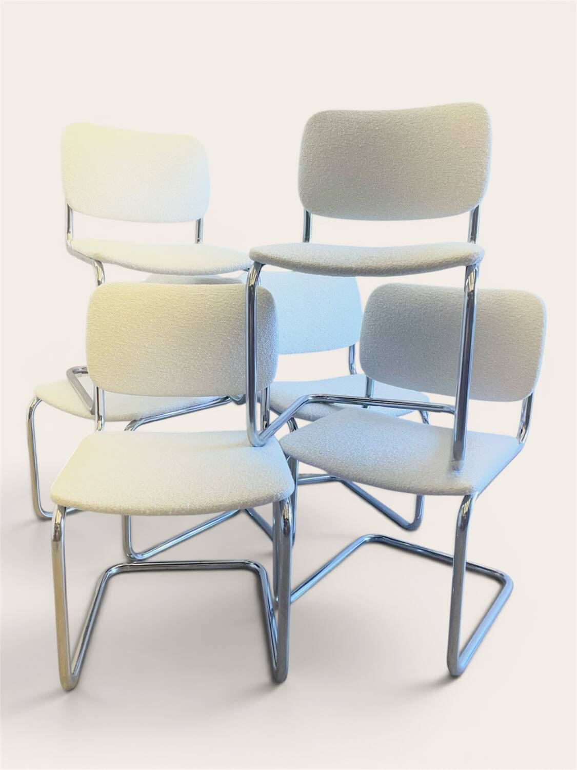 Chaises cantilever vintage italiennes