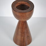 Teak candle holder 1970