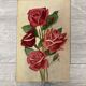Old rose watercolor