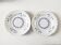 Pair of Saint Amand earthenware plates