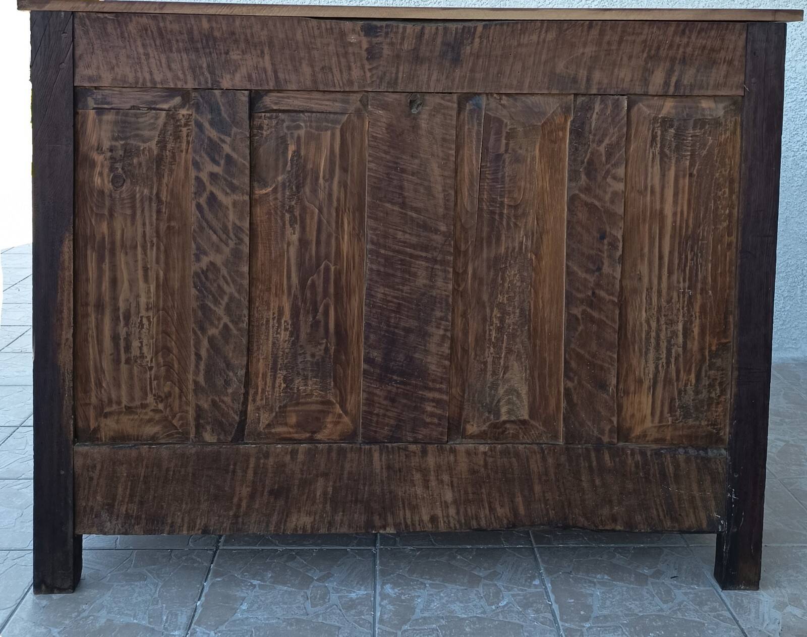Empire-style buffet in cherry wood