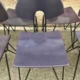 Set of 36 stackable chairs by Walter Leeman for Kusch & Co