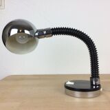 Targetti Sankey desk lamp in chrome, space age, 70's