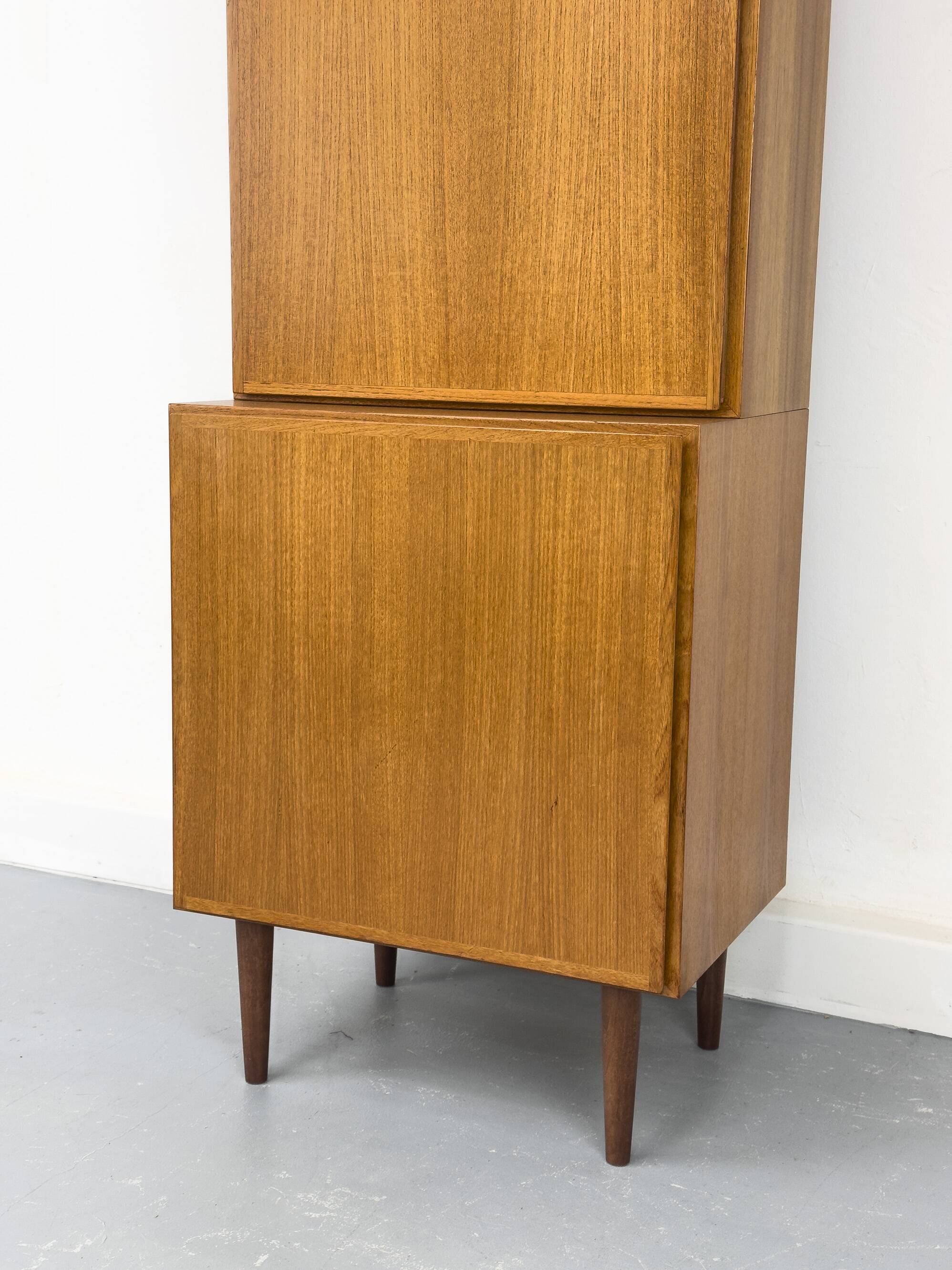 Narrow Teak Cabinet from Omann Jun, 1960s