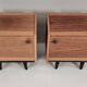 1970s bedside tables, set of 2