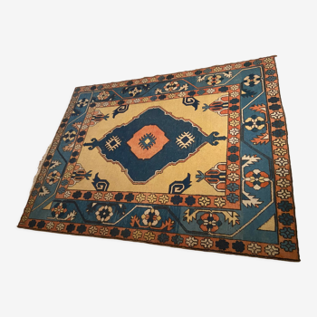 tapis d'Orient ancien en laine tissé à la main Asie Centrale Turquie