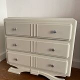 Commode vintage pieds moustache