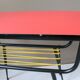 Table d'appoint formica & scoubidou vintage