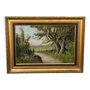Paysage de campagne – - xxe