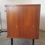 Buffet sliding teak doors by Gunther Renkel for Rego