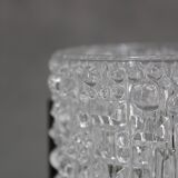1970s Pair of Nightstands Glass Lamps , Germany