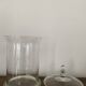 Candy box, pharmacy pot, pot with vintage glass lid Diameter 22.5 cm
