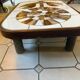 Capron coffee table - floral pattern