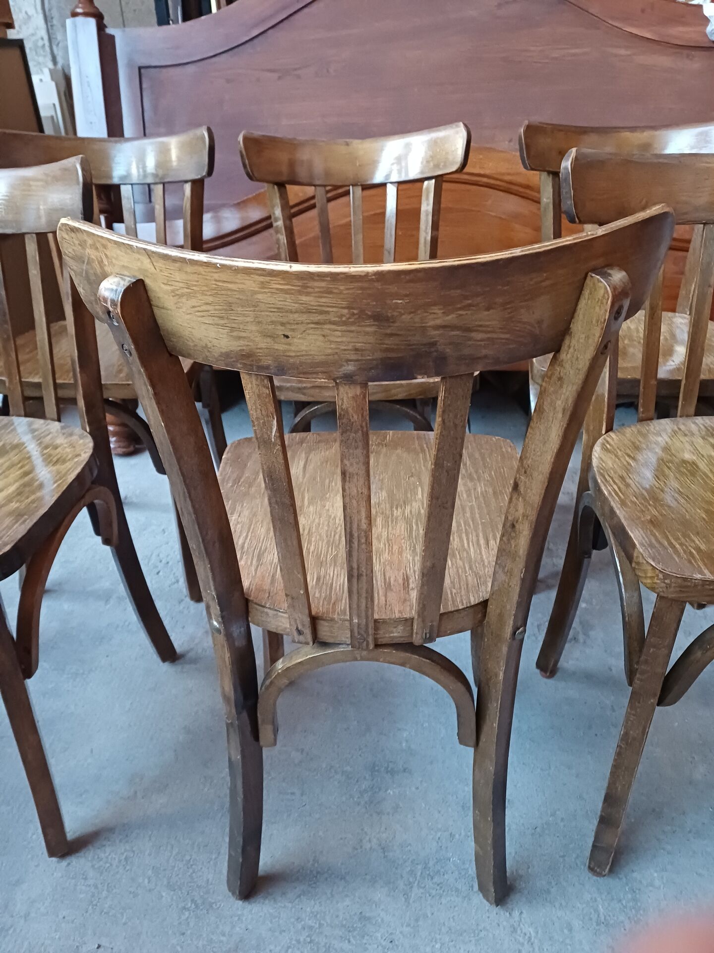 Lot de 6 chaises bistrot 